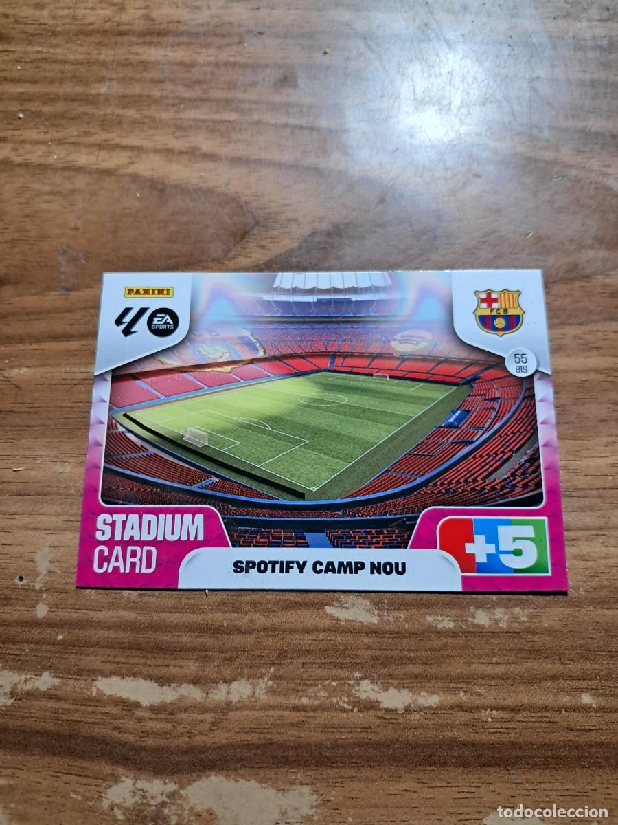 Cromos de F&uacute;tbol: CARD ADRENALYN TEMPORADA 25/26: ESTADIO FC BARCELONA, N&deg; 55 BIS