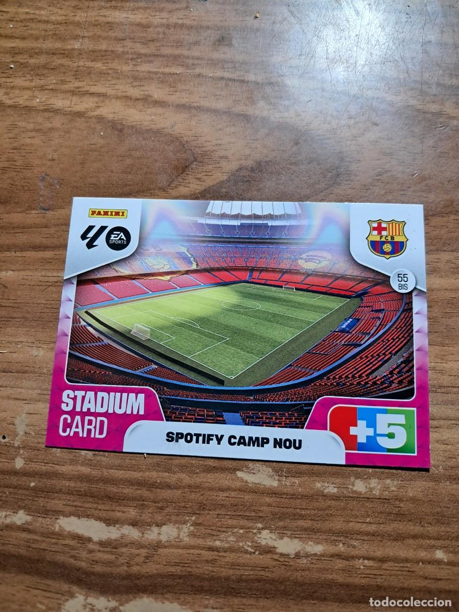Cromos de F&uacute;tbol: CARD ADRENALYN TEMPORADA 25/26: ESTADIO FC BARCELONA, N&deg; 55 BIS
