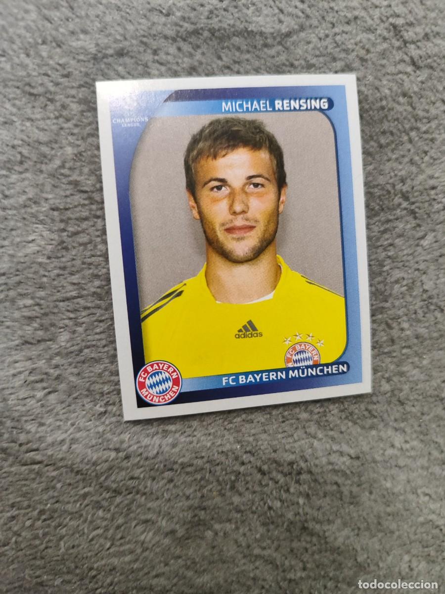 Cromos de F&uacute;tbol: 146 CHAMPIONS LEAGUE 08 09 PANINI MICHAEL RENSING - FC BAYERN M&Uuml;NCHEN MUNICH - 2008 2009 UCL UEFA