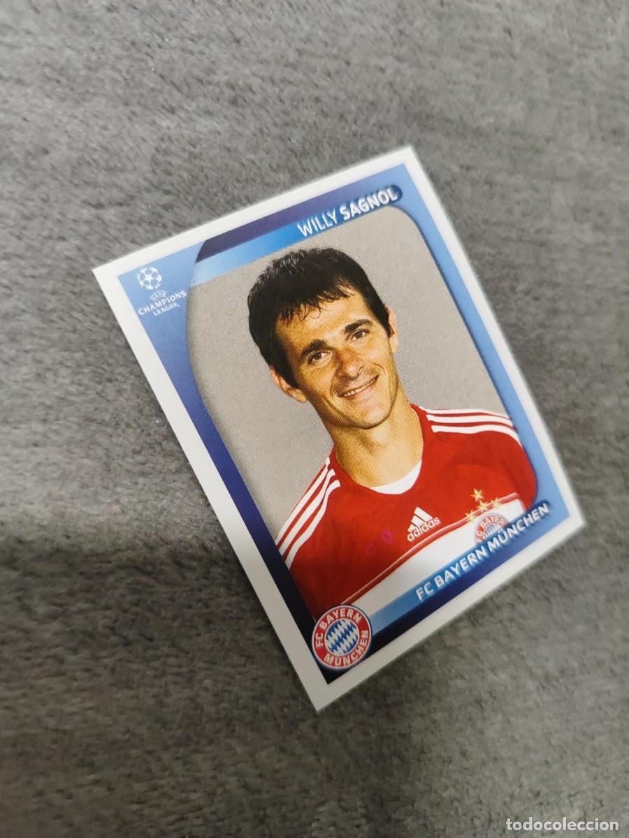 Cromos de F&uacute;tbol: 152 CHAMPIONS LEAGUE 08 09 PANINI WILLY SAGNOL - FC BAYERN M&Uuml;NCHEN MUNICH - 2008 2009 UCL UEFA