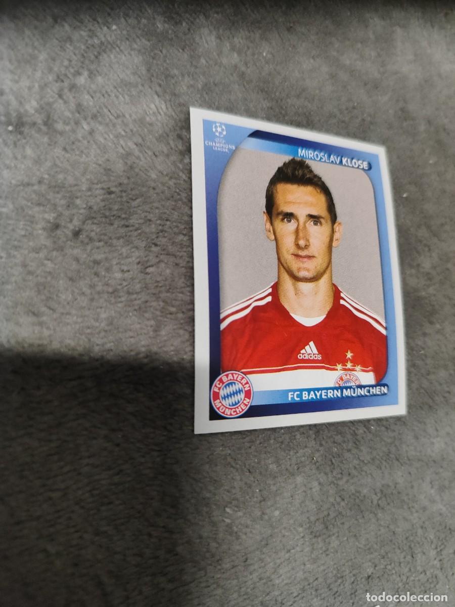 Cromos de F&uacute;tbol: 160 CHAMPIONS LEAGUE 08 09 PANINI MIROSLAV KLOSE - FC BAYERN M&Uuml;NCHEN MUNICH - 2008 2009 UCL UEFA