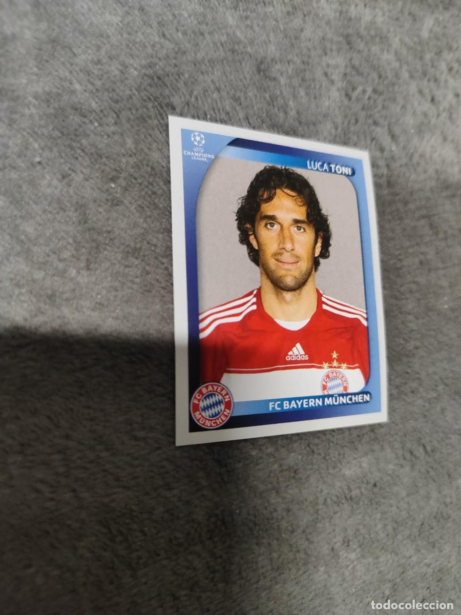 Cromos de F&uacute;tbol: 161 CHAMPIONS LEAGUE 08 09 PANINI LUCA TONI - FC BAYERN M&Uuml;NCHEN MUNICH - 2008 2009 UCL UEFA