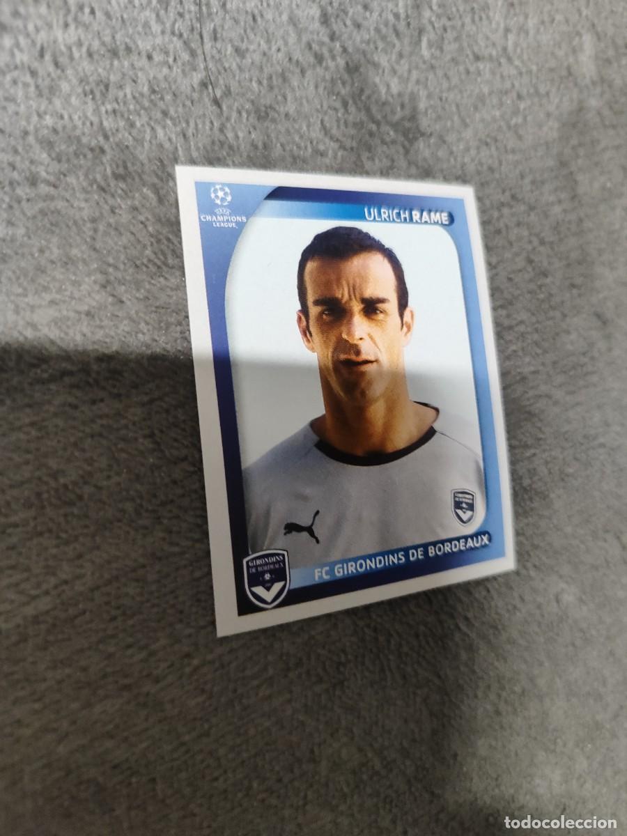 Cromos de F&uacute;tbol: 163 CHAMPIONS LEAGUE 08 09 PANINI ULRICH RAME - FC GIRONDINS DE BORDEAUX - 2008 2009 UCL UEFA