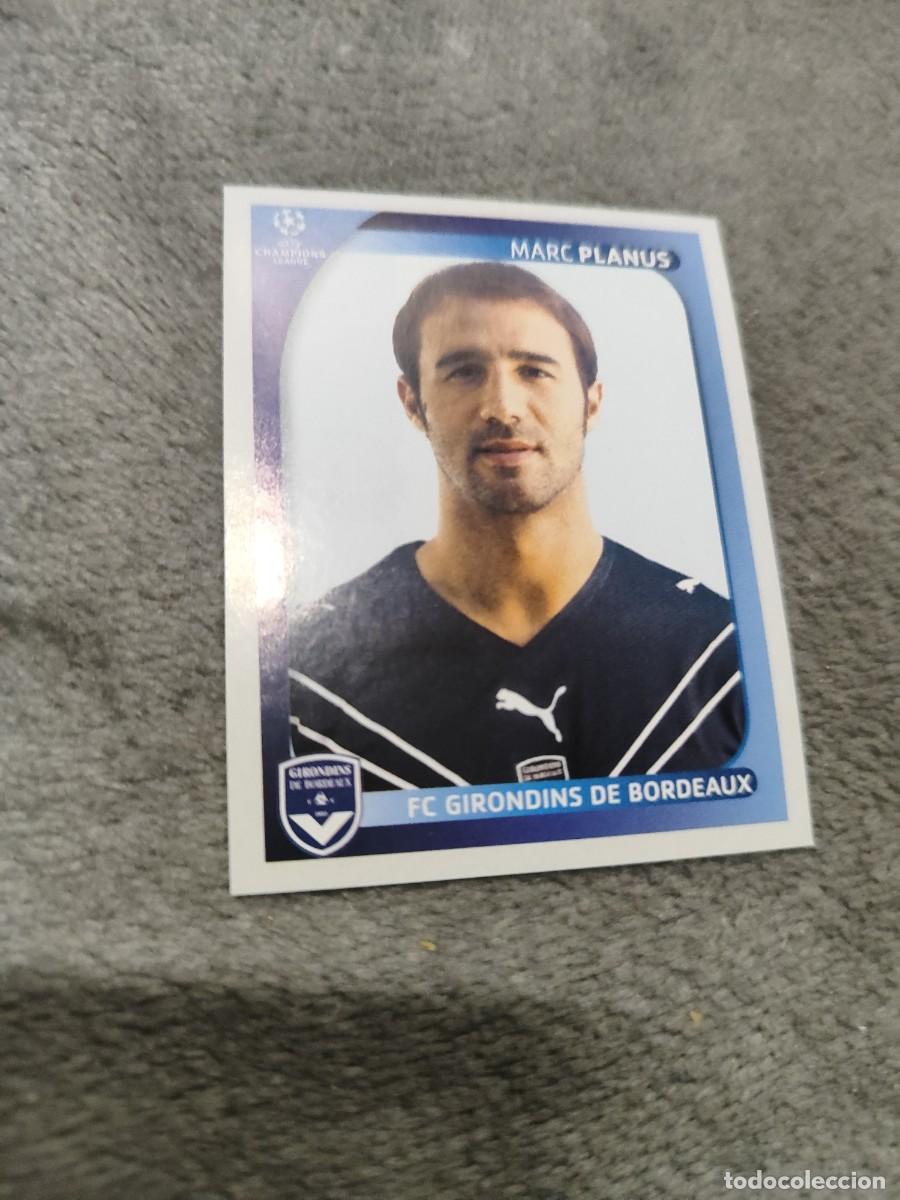 Cromos de F&uacute;tbol: 165 CHAMPIONS LEAGUE 08 09 PANINI MARC PLANUS - FC GIRONDINS DE BORDEAUX - 2008 2009 UCL UEFA