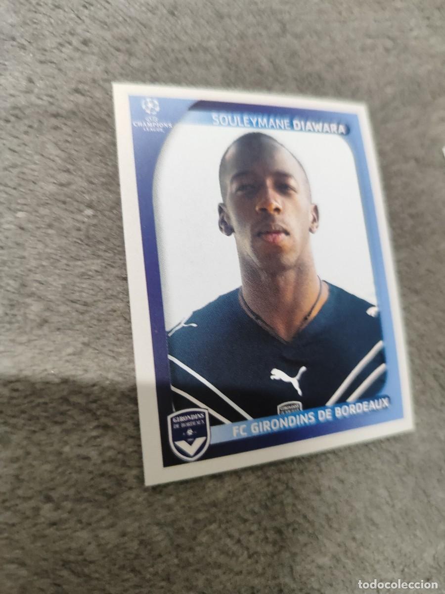 Cromos de F&uacute;tbol: 167 CHAMPIONS LEAGUE 08 09 PANINI SOULEYMANE DIAWARA - FC GIRONDINS DE BORDEAUX - 2008 2009 UCL UEFA