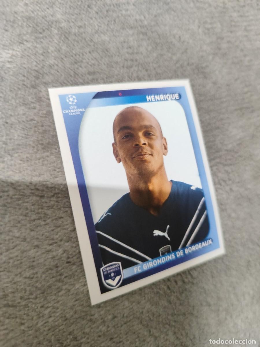 Cromos de F&uacute;tbol: 169 CHAMPIONS LEAGUE 08 09 PANINI HENRIQUE - FC GIRONDINS DE BORDEAUX - 2008 2009 UCL UEFA
