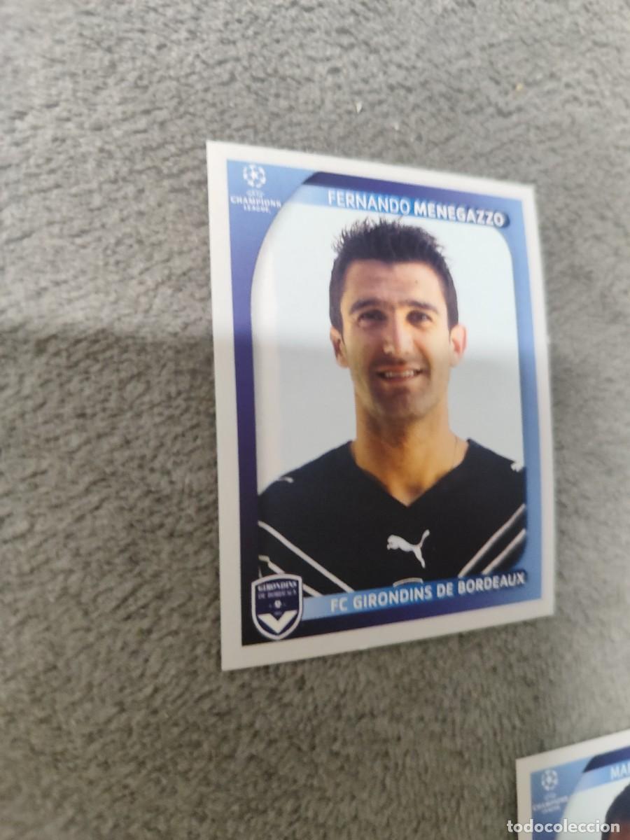 Cromos de F&uacute;tbol: 170 CHAMPIONS LEAGUE 08 09 PANINI FERNANDO MENEGAZZO - FC GIRONDINS DE BORDEAUX - 2008 2009 UCL UEFA