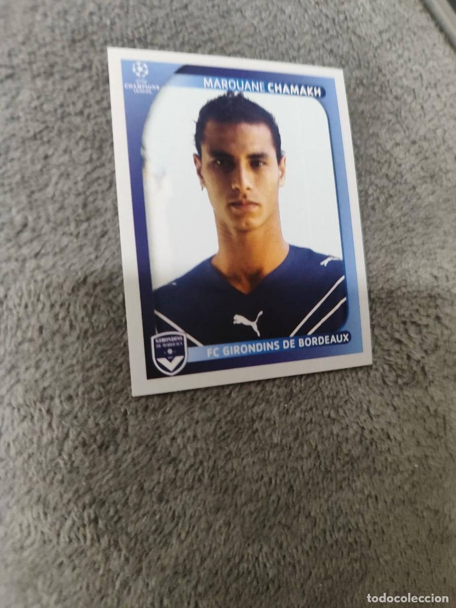 Cromos de F&uacute;tbol: 176 CHAMPIONS LEAGUE 08 09 PANINI MAROUANE CHAMAKH - FC GIRONDINS DE BORDEAUX - 2008 2009 UCL UEFA