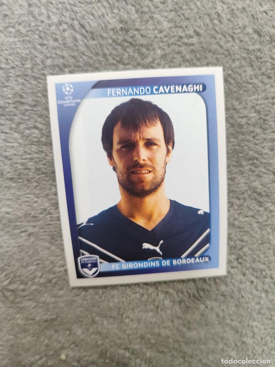 Cromos de F&uacute;tbol: 177 CHAMPIONS LEAGUE 08 09 PANINI FERNANDO CAVENAGHI - FC GIRONDINS DE BORDEAUX - 2008 2009 UCL UEFA