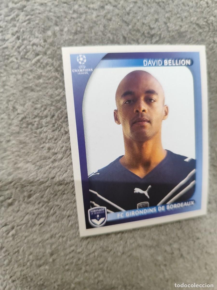 Cromos de F&uacute;tbol: 178 CHAMPIONS LEAGUE 08 09 PANINI DAVID BELLION - FC GIRONDINS DE BORDEAUX - 2008 2009 UCL UEFA