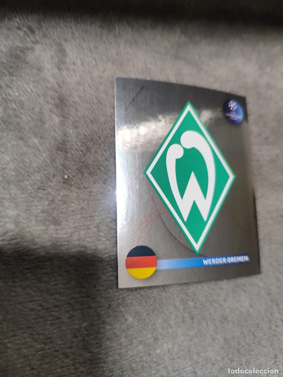 Cromos de F&uacute;tbol: 179 CHAMPIONS LEAGUE 08 09 PANINI ESCUDO LOGO - WERDER BREMEN - 2008 2009 UCL UEFA