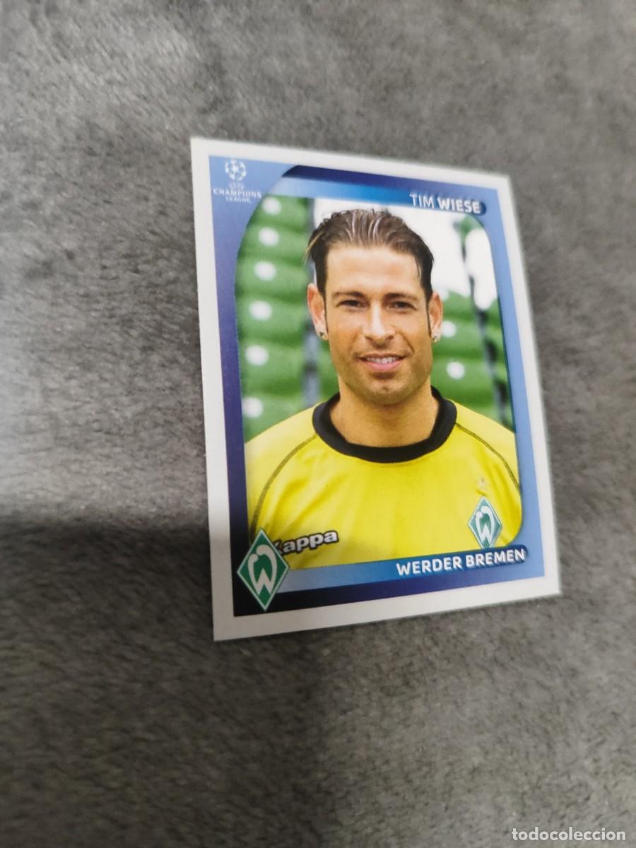 Cromos de F&uacute;tbol: 180 CHAMPIONS LEAGUE 08 09 PANINI TIM WIESE - WERDER BREMEN - 2008 2009 UCL UEFA