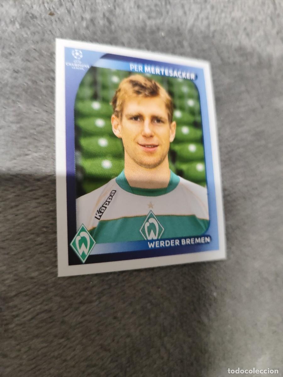 Cromos de F&uacute;tbol: 182 CHAMPIONS LEAGUE 08 09 PANINI PER MERTESACKER - WERDER BREMEN - 2008 2009 UCL UEFA