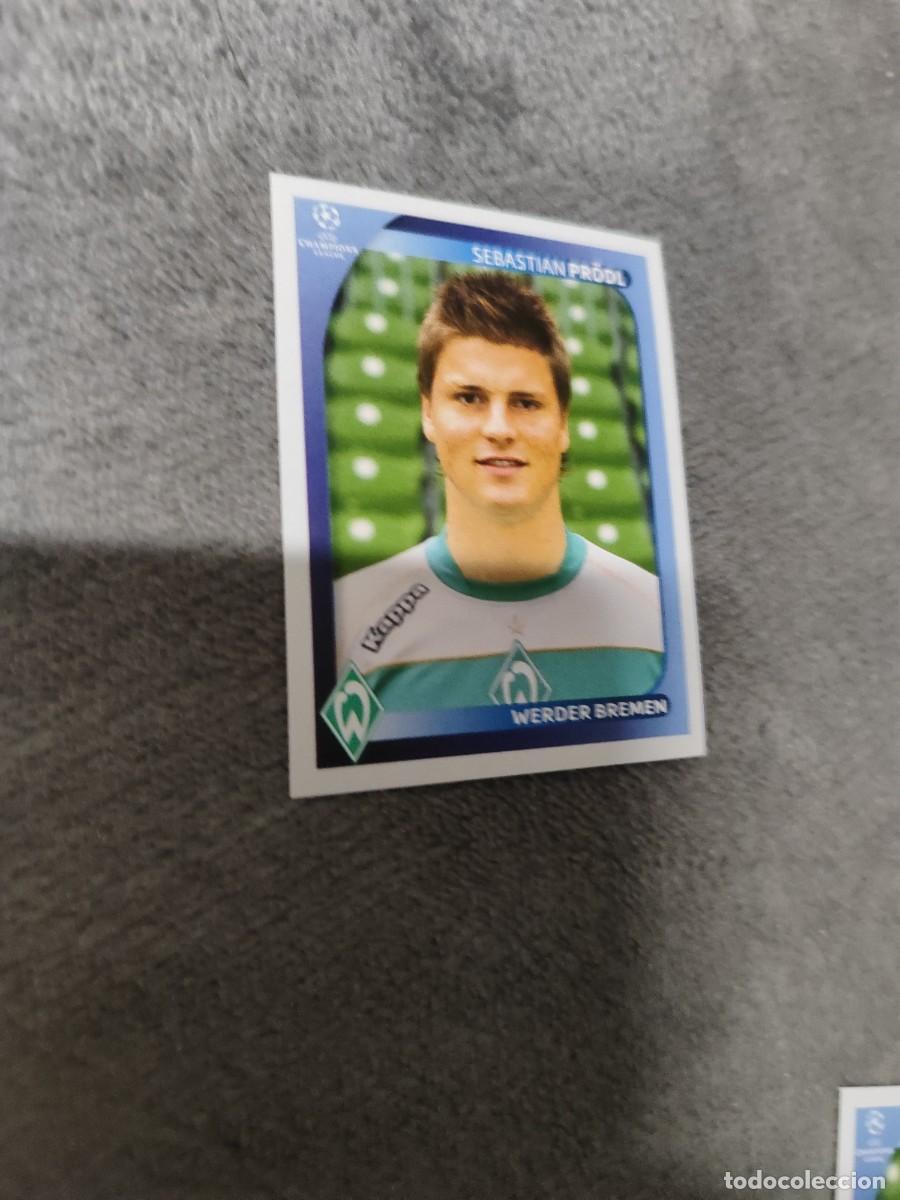 Cromos de F&uacute;tbol: 183 CHAMPIONS LEAGUE 08 09 PANINI SEBASTIAN PR&Ouml;DL - WERDER BREMEN - 2008 2009 UCL UEFA