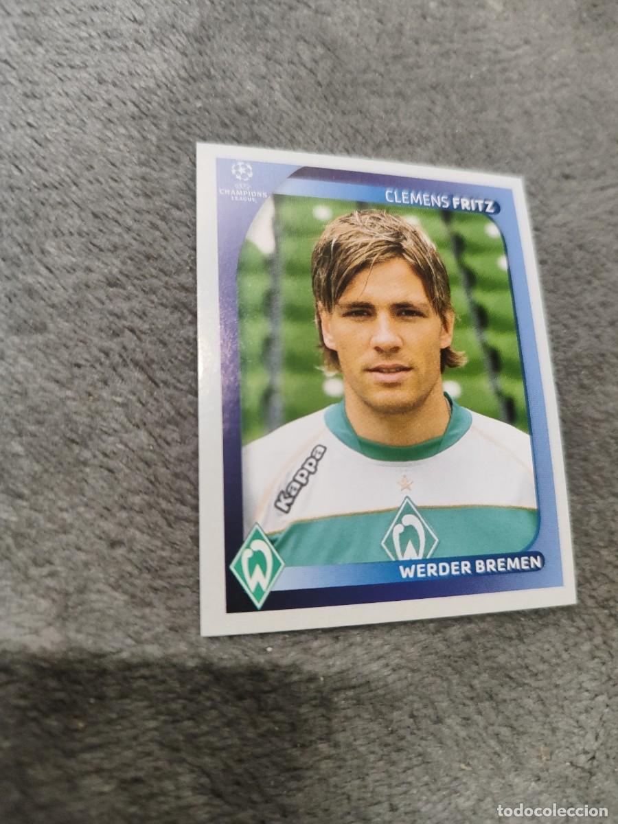Cromos de F&uacute;tbol: 184 CHAMPIONS LEAGUE 08 09 PANINI CLEMENS FRITZ - WERDER BREMEN - 2008 2009 UCL UEFA