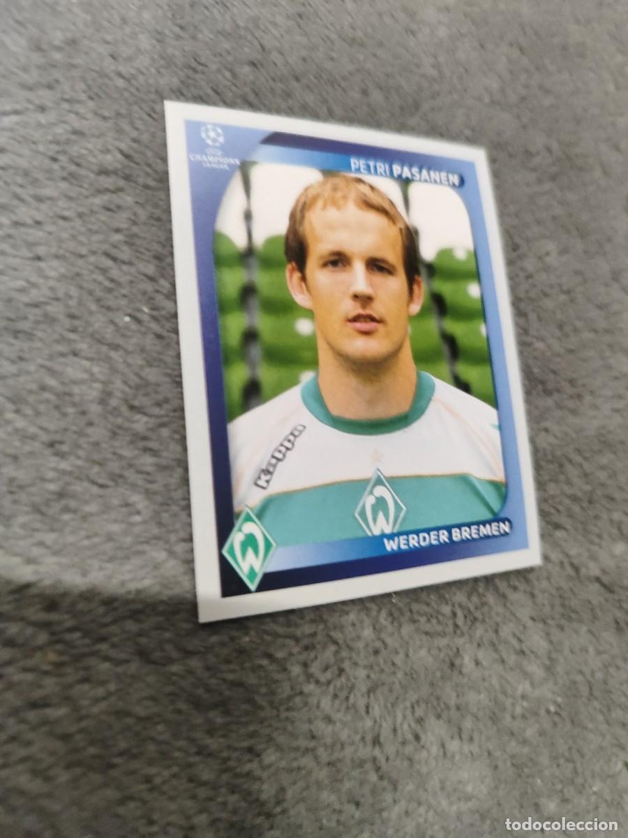Cromos de F&uacute;tbol: 185 CHAMPIONS LEAGUE 08 09 PANINI PETRI PASANEN - WERDER BREMEN - 2008 2009 UCL UEFA
