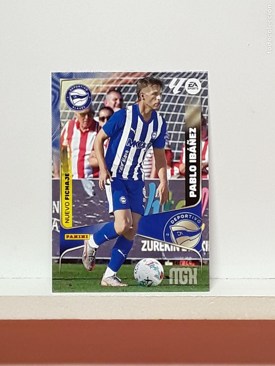 Cromos de F&uacute;tbol: MEGACRACKS 2025 2026 MGK 25 26 ALBUM PANINI LIGA N 446 ALAVES SEGUNDA PABLO IBA&Ntilde;EZ