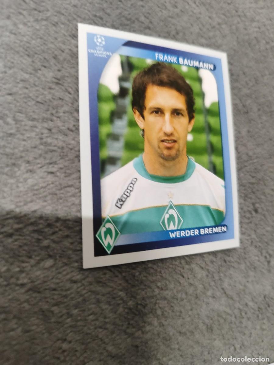 Cromos de F&uacute;tbol: 186 CHAMPIONS LEAGUE 08 09 PANINI FRANK BAUMANN - WERDER BREMEN - 2008 2009 UCL UEFA