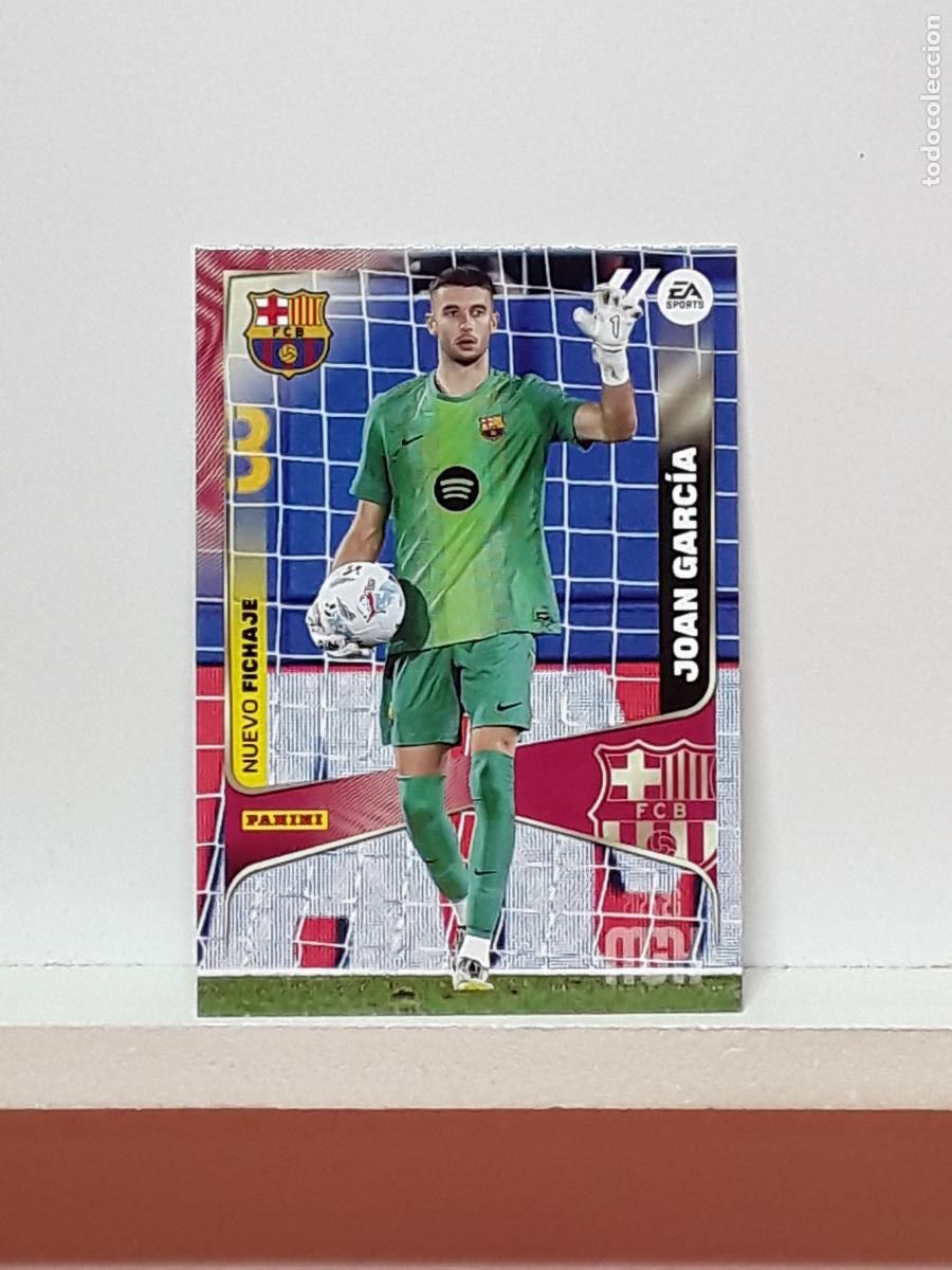 Cromos de F&uacute;tbol: MEGACRACKS 2025 2026 MGK 25 26 ALBUM PANINI LIGA N 450 BARCELONA SEGUNDA JOAN GARCIA