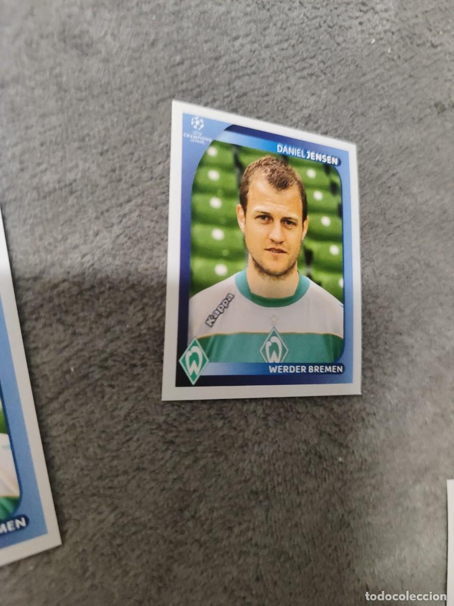 Cromos de F&uacute;tbol: 189 CHAMPIONS LEAGUE 08 09 PANINI DANIEL JENSEN - WERDER BREMEN - 2008 2009 UCL UEFA