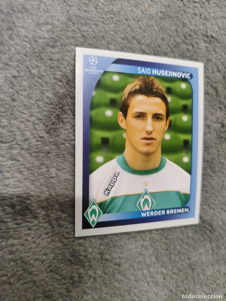 Cromos de F&uacute;tbol: 190 CHAMPIONS LEAGUE 08 09 PANINI SAID HUSEJINOVIC - WERDER BREMEN - 2008 2009 UCL UEFA