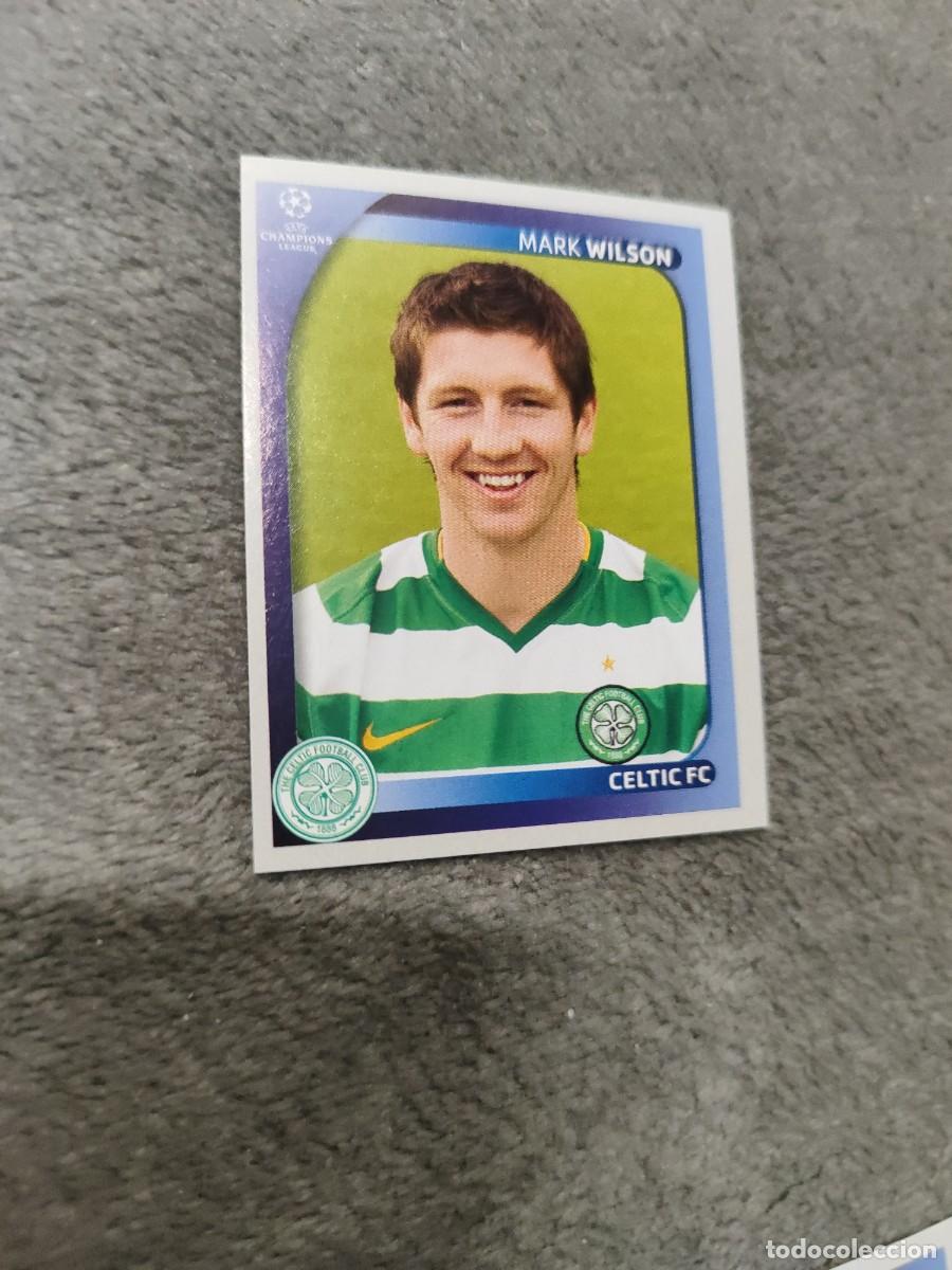 Cromos de F&uacute;tbol: 202 CHAMPIONS LEAGUE 08 09 PANINI MARK WILSON - CELTIC FC - 2008 2009 UCL UEFA