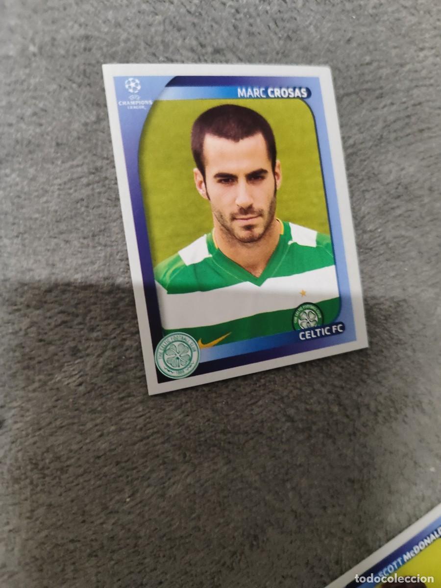 Cromos de F&uacute;tbol: 205 CHAMPIONS LEAGUE 08 09 PANINI MARC CROSAS - CELTIC FC - 2008 2009 UCL UEFA