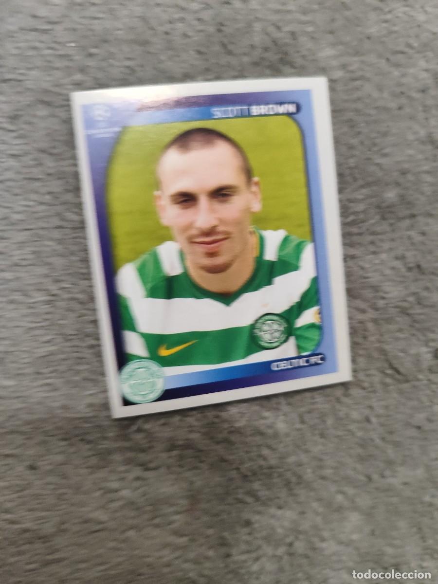 Cromos de F&uacute;tbol: 206 CHAMPIONS LEAGUE 08 09 PANINI SCOTT BROWN - CELTIC FC - 2008 2009 UCL UEFA