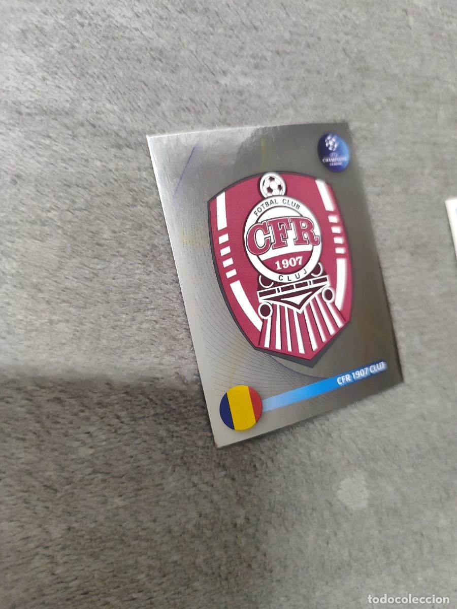 Cromos de F&uacute;tbol: 213 CHAMPIONS LEAGUE 08 09 PANINI ESCUDO LOGO - CFR 1907 CLUJ - 2008 2009 UCL UEFA