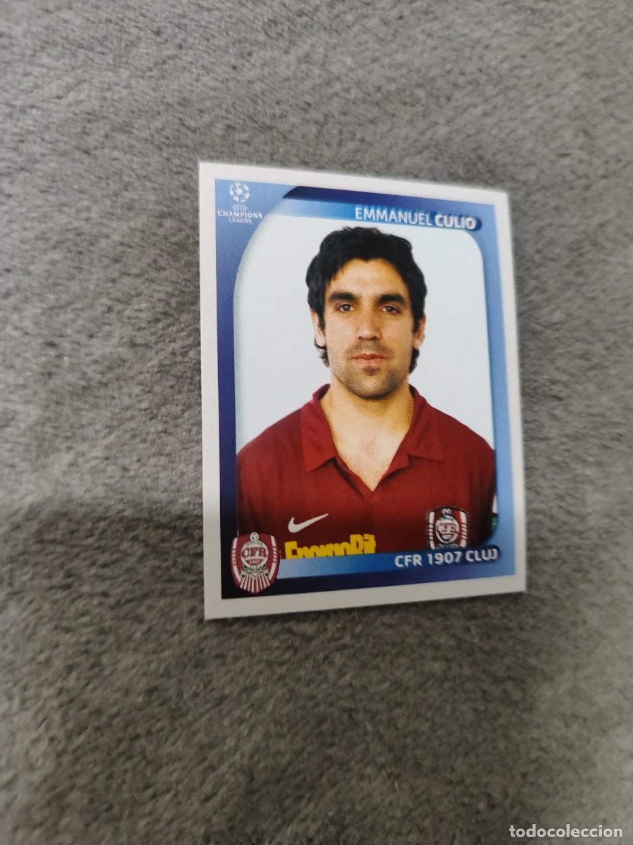 Cromos de F&uacute;tbol: 218 CHAMPIONS LEAGUE 08 09 PANINI EMMANUEL CULIO - CFR 1907 CLUJ - 2008 2009 UCL UEFA