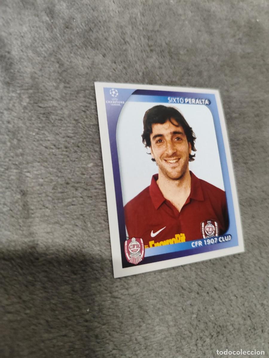 Cromos de F&uacute;tbol: 220 CHAMPIONS LEAGUE 08 09 PANINI SIXTO PERALTA - CFR 1907 CLUJ - 2008 2009 UCL UEFA
