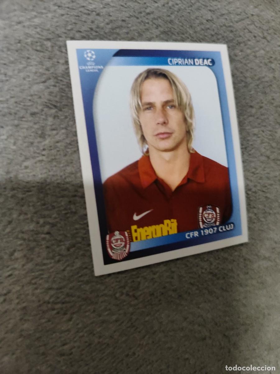 Cromos de F&uacute;tbol: 228 CHAMPIONS LEAGUE 08 09 PANINI CIPRIAN DEAC - CFR 1907 CLUJ - 2008 2009 UCL UEFA