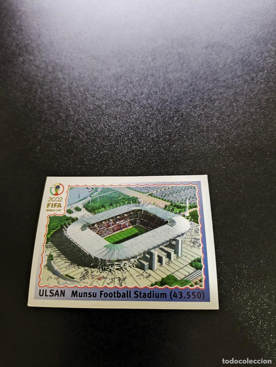 Cromos de F&uacute;tbol: 14 Ulsan - Munsu Football Stadium SIN PEGAR PANINI FIFA WORLD CUP MUNDIAL KOREA 2002