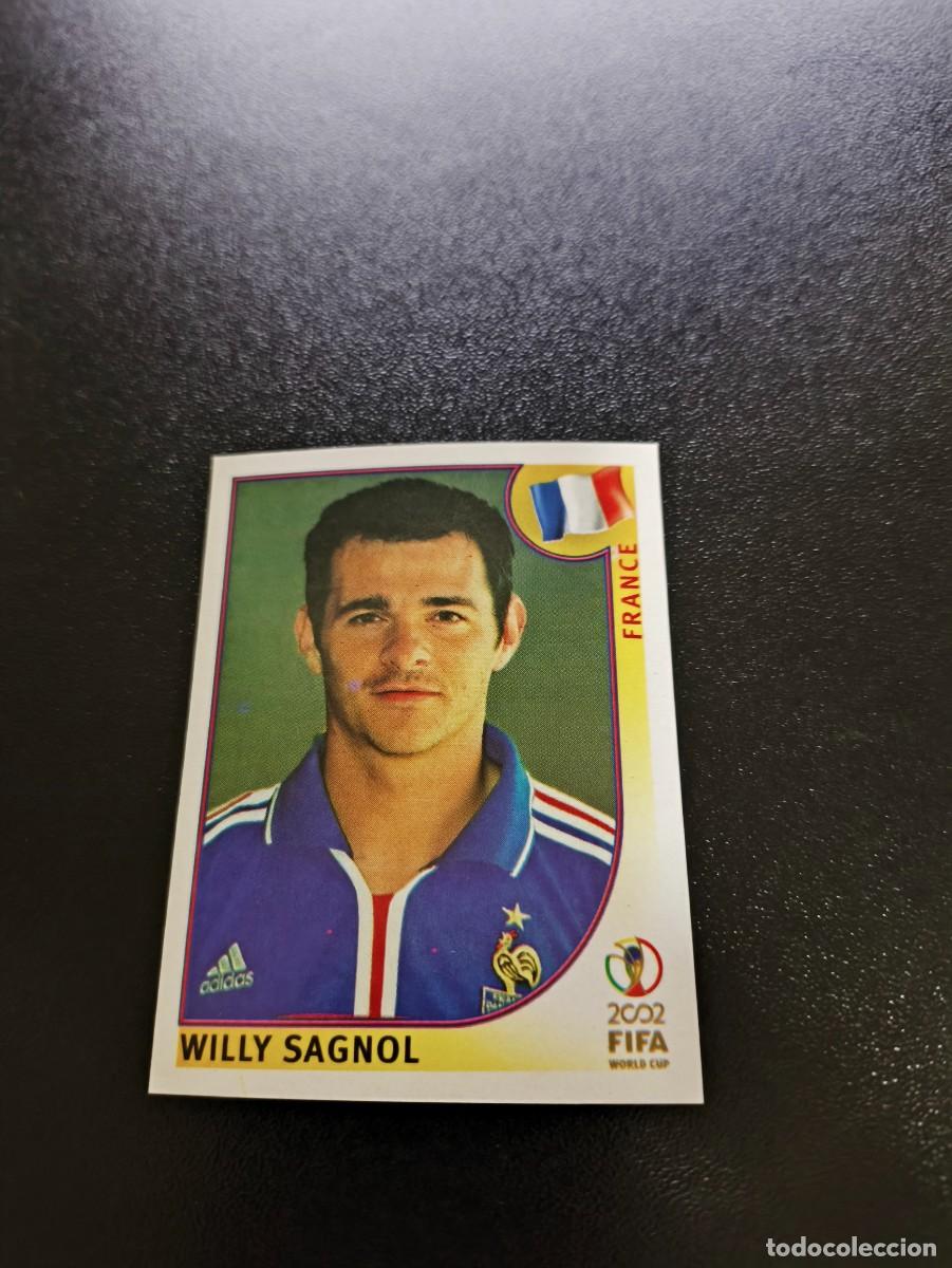 Cromos de F&uacute;tbol: 32 Willy Sagnol FRANCIA FRANCE SIN PEGAR PANINI FIFA WORLD CUP MUNDIAL KOREA 2002