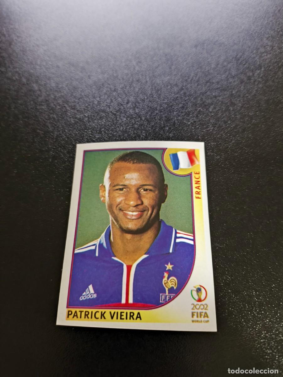 Cromos de F&uacute;tbol: 35 Patrick Vieira FRANCIA FRANCE SIN PEGAR PANINI FIFA WORLD CUP MUNDIAL KOREA 2002