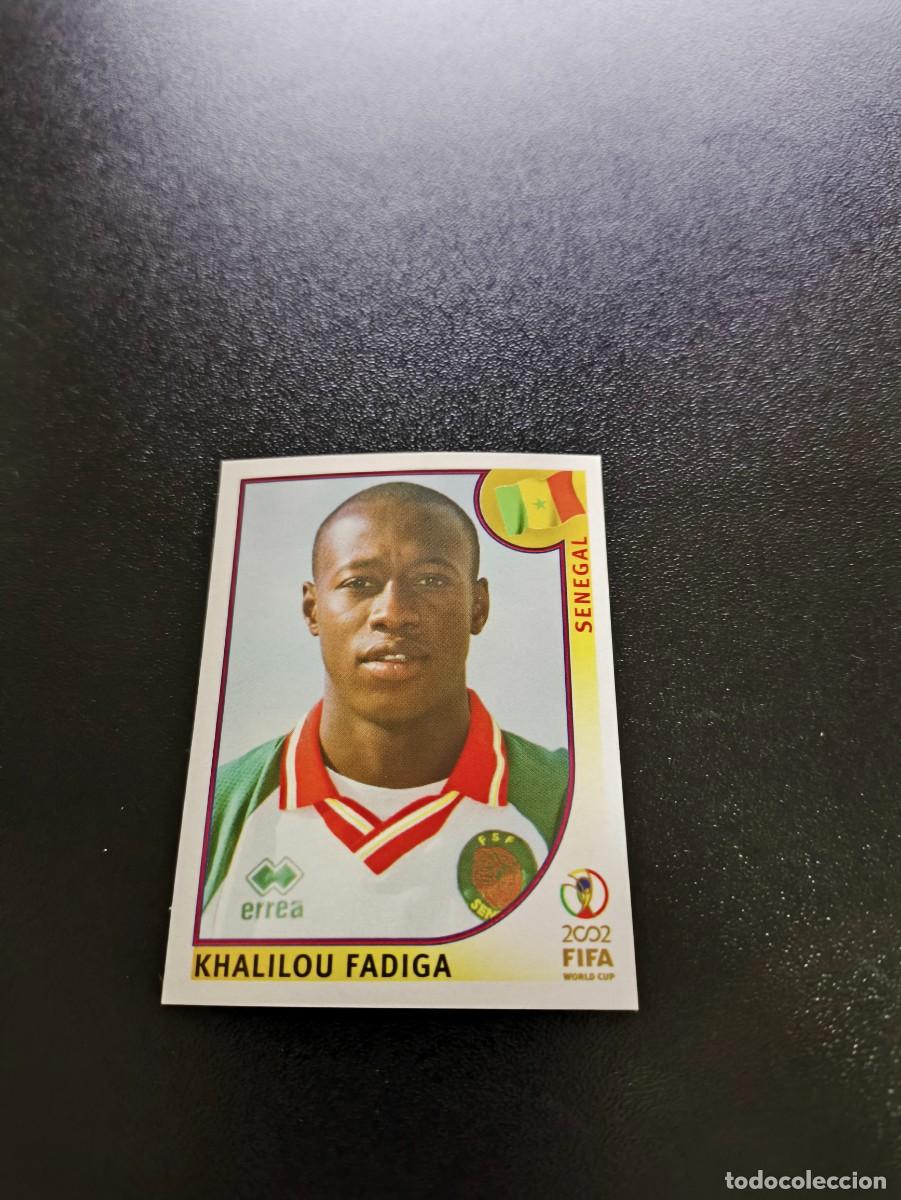 Cromos de F&uacute;tbol: 57 Khalilou Fadiga SENEGAL SIN PEGAR PANINI FIFA WORLD CUP MUNDIAL KOREA 2002