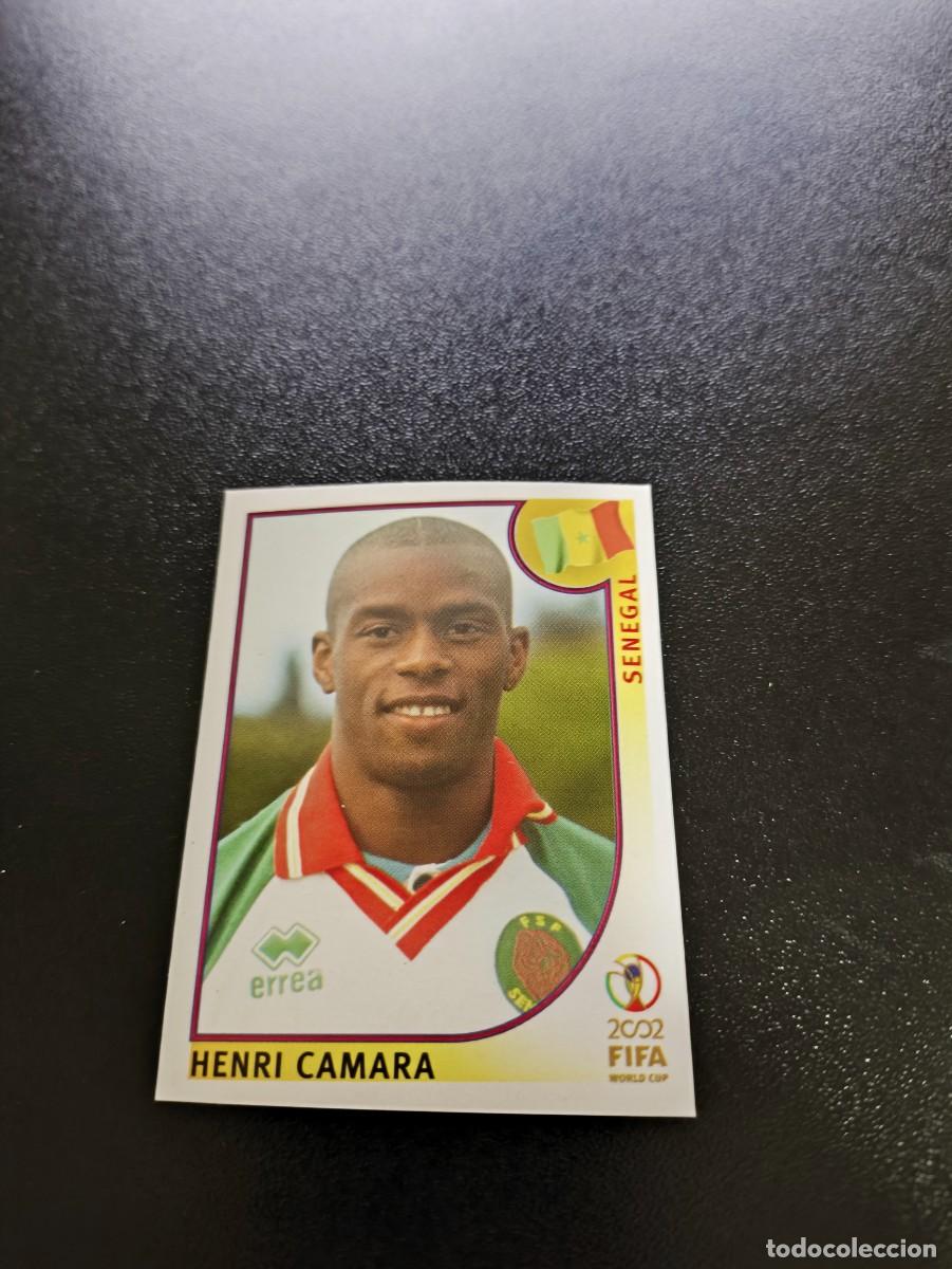 Cromos de F&uacute;tbol: 58 Henri Camara SENEGAL SIN PEGAR PANINI FIFA WORLD CUP MUNDIAL KOREA 2002