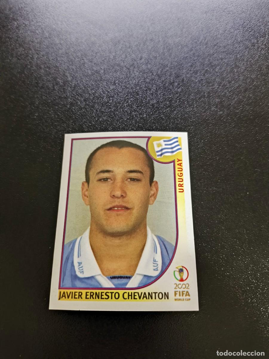 Cromos de F&uacute;tbol: 78 Javier Ernesto Chevanton URUGUAY SIN PEGAR PANINI FIFA WORLD CUP MUNDIAL KOREA 2002