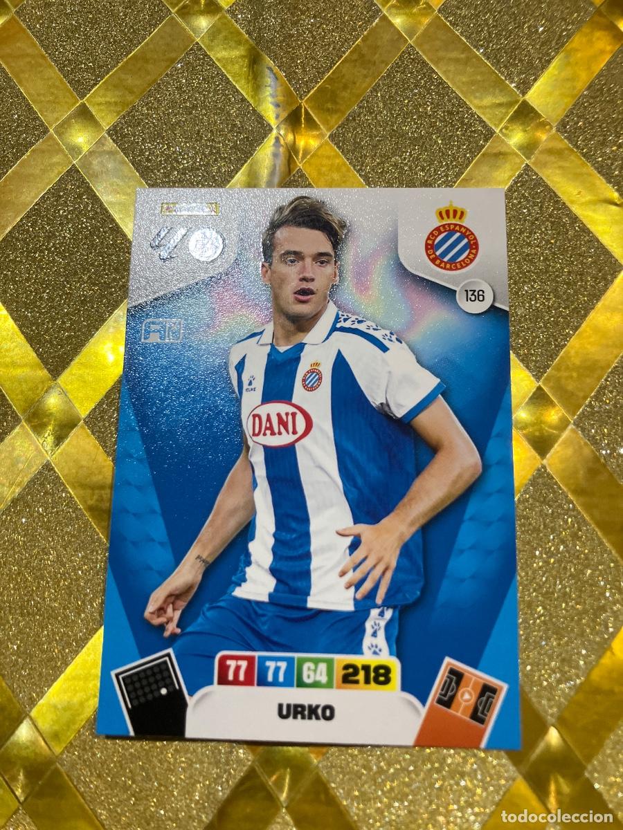 Football Stickers: CROMO DE FUTBOL NUMERO 136 URKO ESPANYOL ESPA&Ntilde;OL ADRENALYN XL 2025 2026 PANINI !