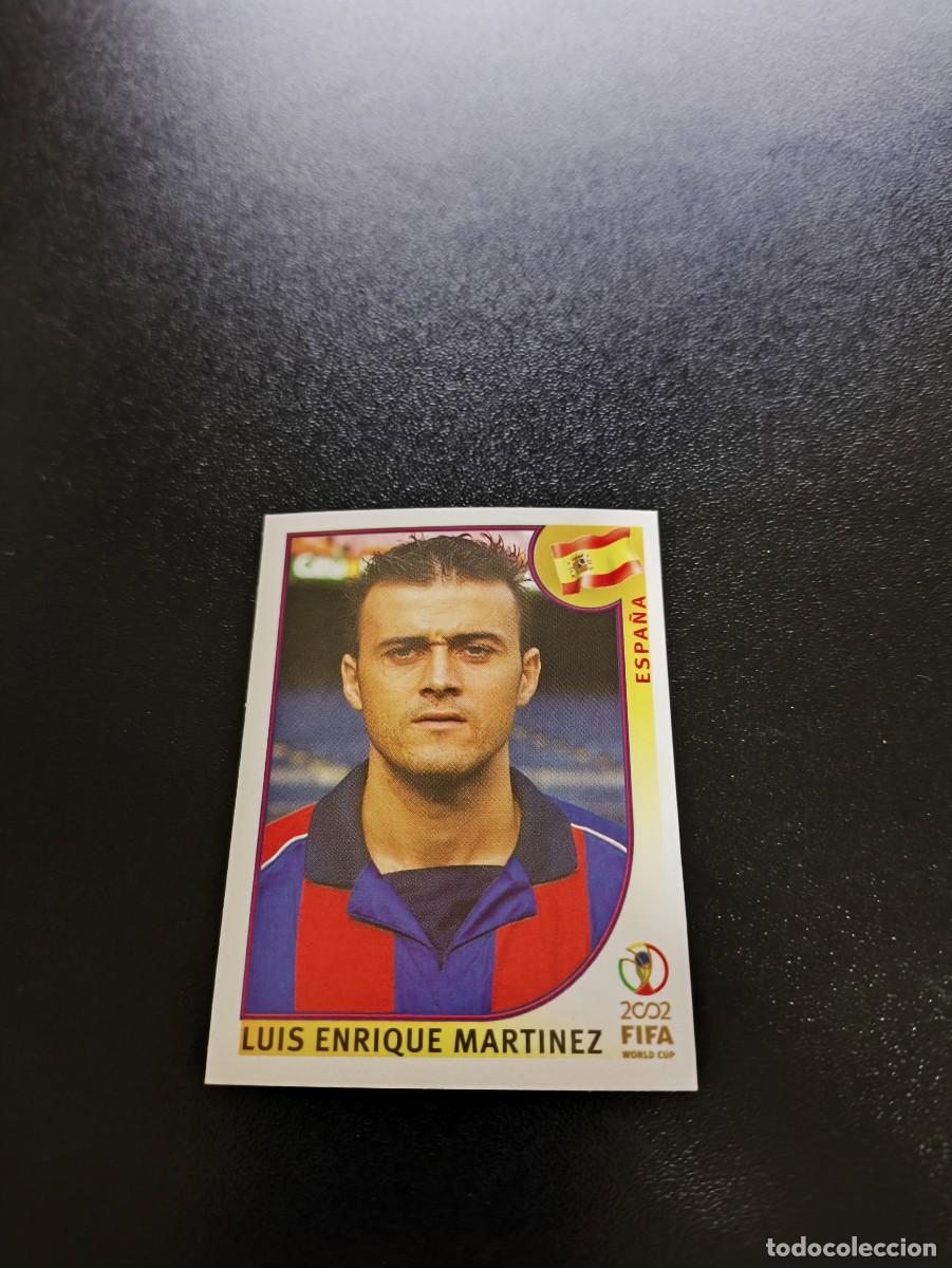 Cromos de F&uacute;tbol: 110 Luis Enrique Martinez ESPA&Ntilde;A SPAIN SIN PEGAR PANINI FIFA WORLD CUP MUNDIAL KOREA 2002