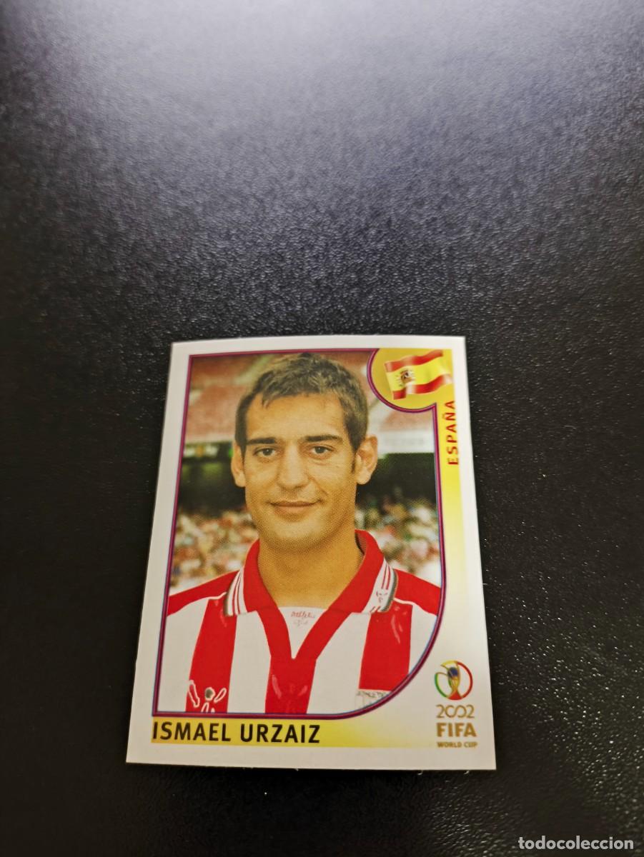 Cromos de F&uacute;tbol: 113 Ismael Urzaiz ESPA&Ntilde;A SPAIN SIN PEGAR PANINI FIFA WORLD CUP MUNDIAL KOREA 2002