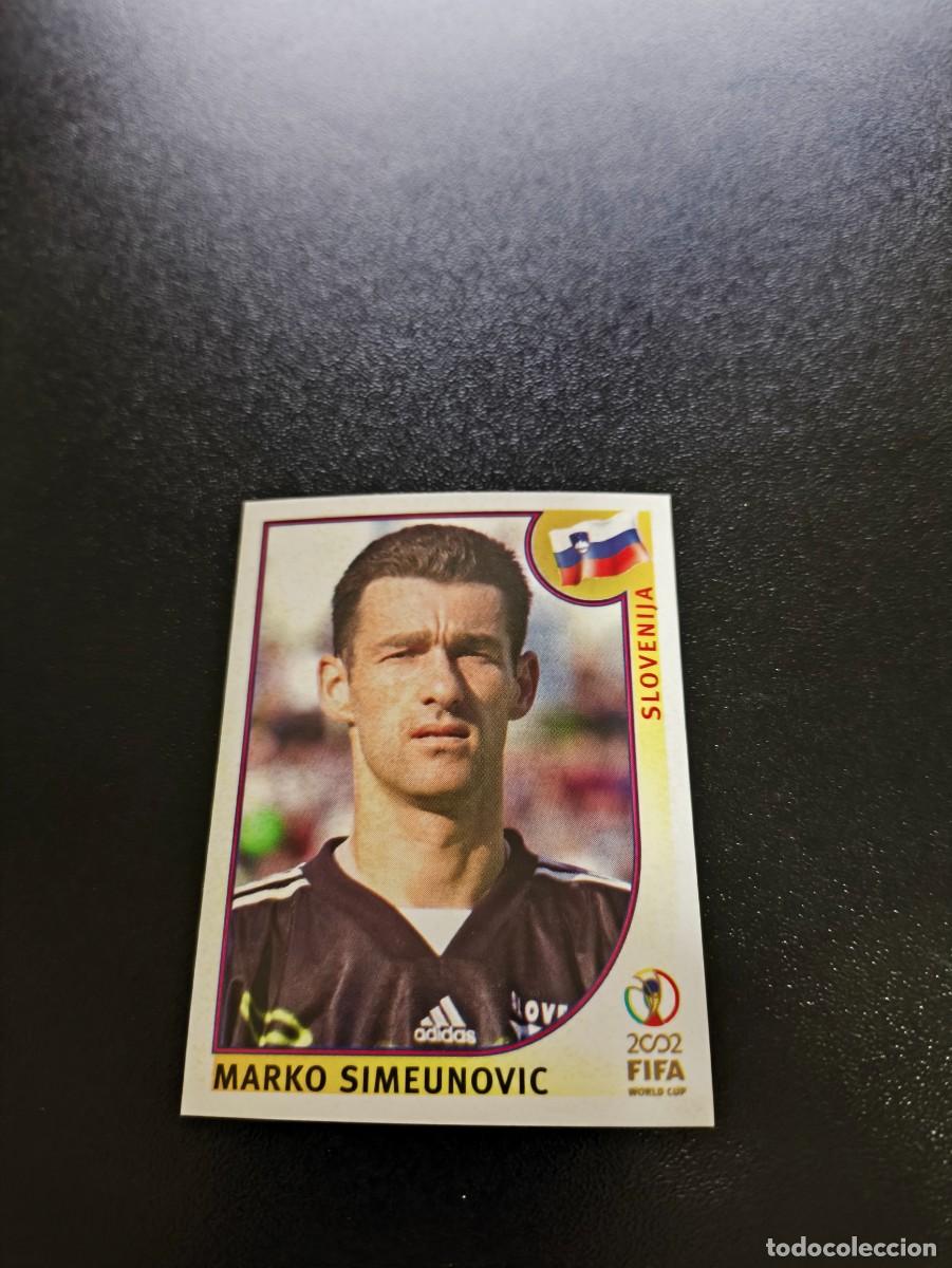 Cromos de F&uacute;tbol: 117 Marko Simeunovic ESLOVENIA SLOVENIA SIN PEGAR PANINI FIFA WORLD CUP MUNDIAL KOREA 2002
