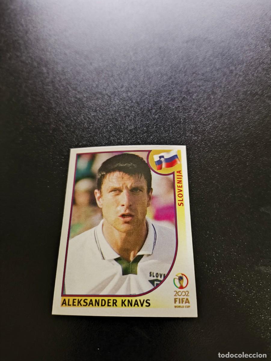 Cromos de F&uacute;tbol: 118 Aleksander Knavs ESLOVENIA SLOVENIA SIN PEGAR PANINI FIFA WORLD CUP MUNDIAL KOREA 2002