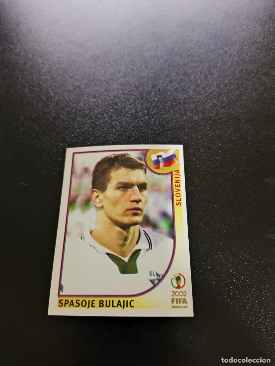 Cromos de F&uacute;tbol: 122 Spasoje Bulajic ESLOVENIA SLOVENIA SIN PEGAR PANINI FIFA WORLD CUP MUNDIAL KOREA 2002