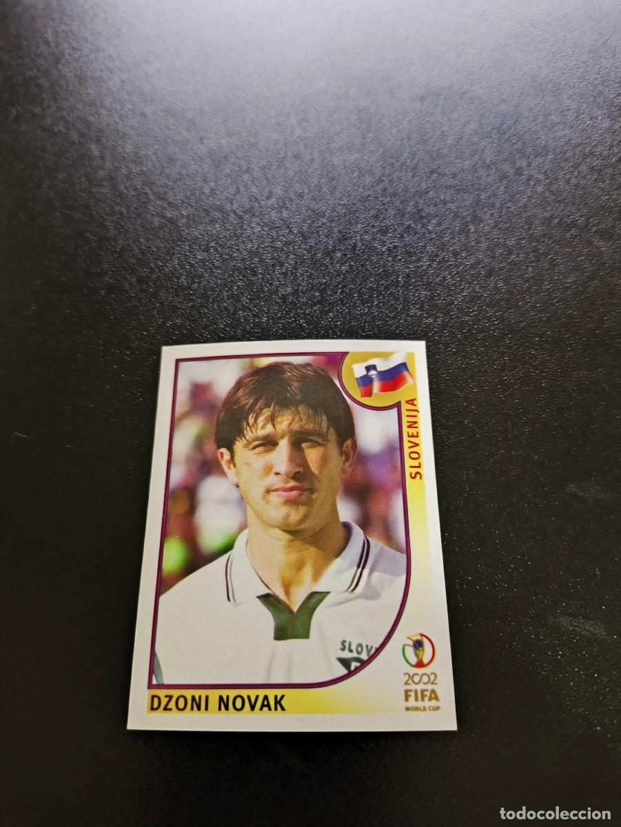 Cromos de F&uacute;tbol: 123 Dzoni Novak ESLOVENIA SLOVENIA SIN PEGAR PANINI FIFA WORLD CUP MUNDIAL KOREA 2002