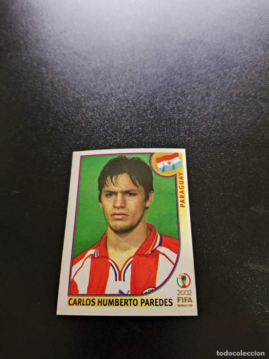 Cromos de F&uacute;tbol: 142 Carlos Humberto Paredes PARAGUAY SIN PEGAR PANINI FIFA WORLD CUP MUNDIAL KOREA 2002
