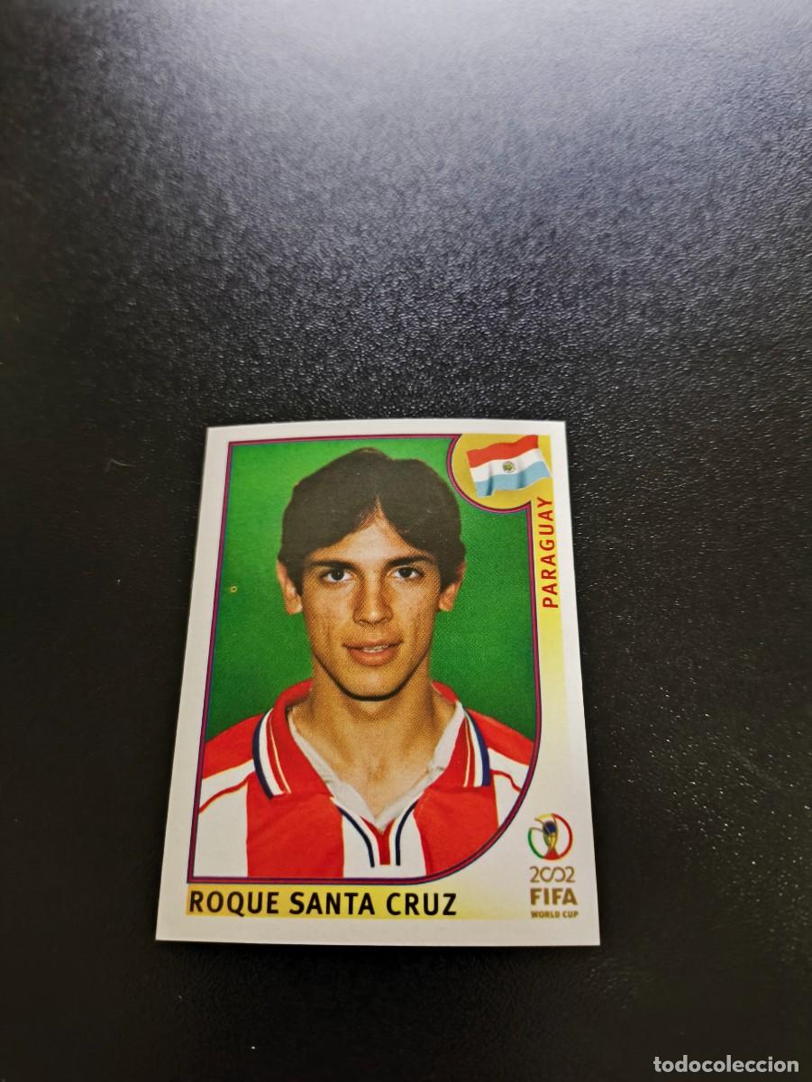 Cromos de F&uacute;tbol: 148 Roque Santa Cruz PARAGUAY SIN PEGAR PANINI FIFA WORLD CUP MUNDIAL KOREA 2002
