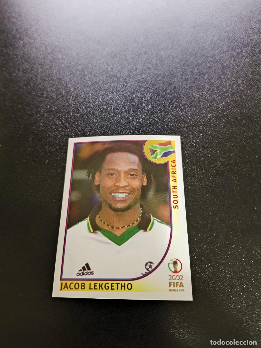 Cromos de F&uacute;tbol: 159 Jacob Lekgetho SUDAFRICA SOUTH AFRICA SIN PEGAR PANINI FIFA WORLD CUP MUNDIAL KOREA 2002
