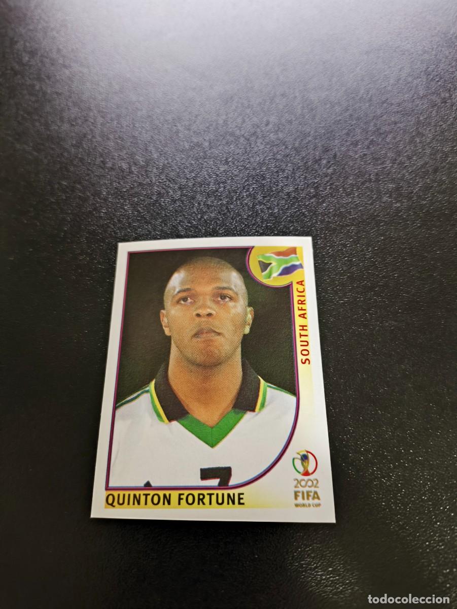 Cromos de F&uacute;tbol: 162 Quinton Fortune SUDAFRICA SOUTH AFRICA SIN PEGAR PANINI FIFA WORLD CUP MUNDIAL KOREA 2002