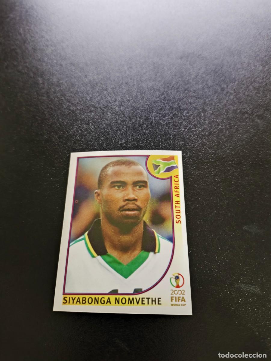 Cromos de F&uacute;tbol: 166 Siyabonga Nomvethe SUDAFRICA SOUTH AFRICA SIN PEGAR PANINI FIFA WORLD CUP MUNDIAL KOREA 2002